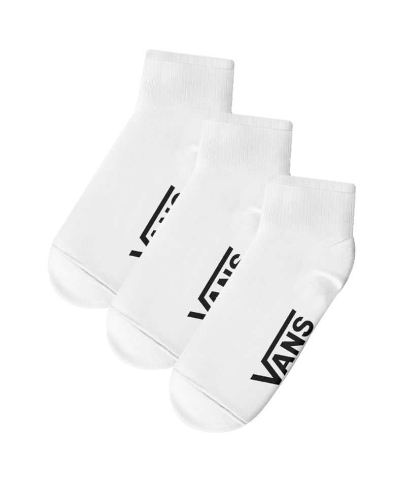 VANS Classic Quarter Crew Socks White Men's Socks Vans