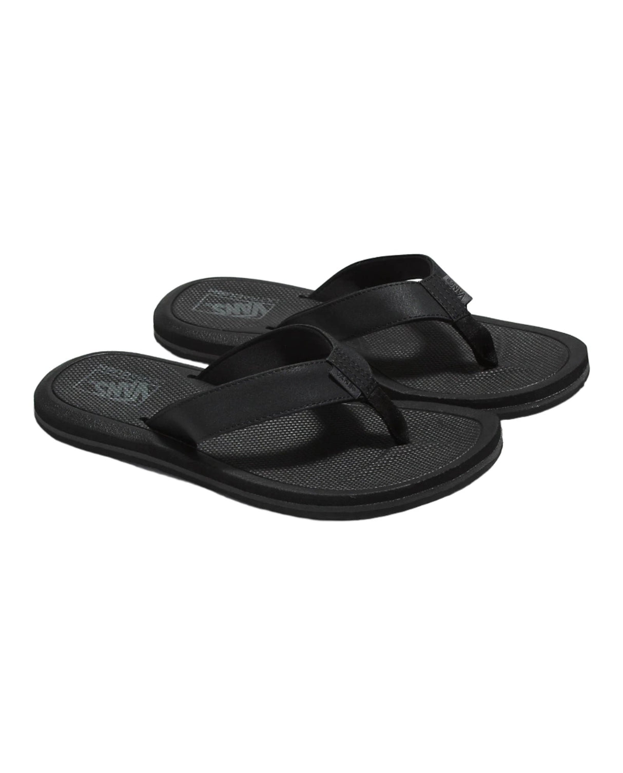 VANS Nexpa Synthetic Sandals Black/Black/Pewter Men's Sandals Vans