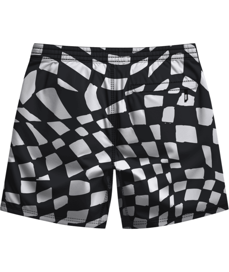 VANS Primary II Elastic Boardshorts Black/White Men's Boardshorts Vans