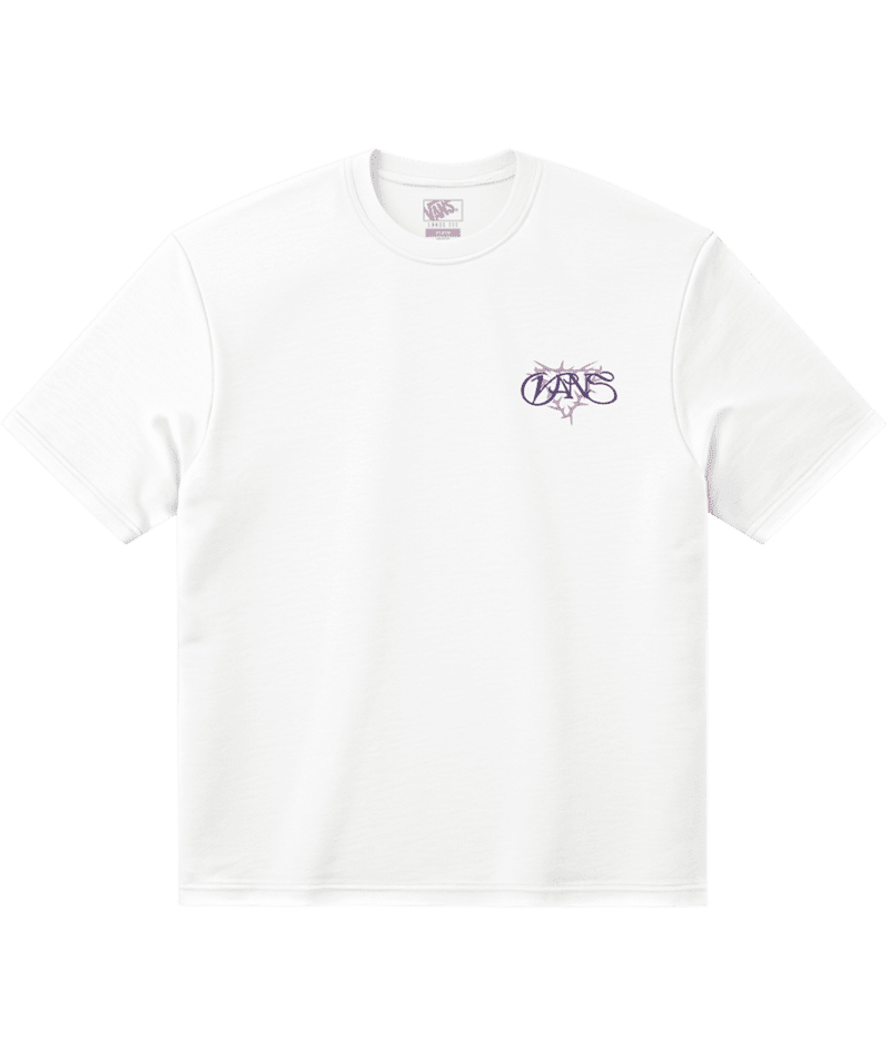 VANS Prickles T-Shirt White Men's Short Sleeve T-Shirts Vans