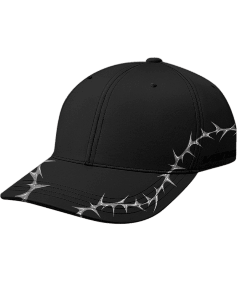 VANS Thorn Curved Bill Jockey Hat Black Men's Hats Vans