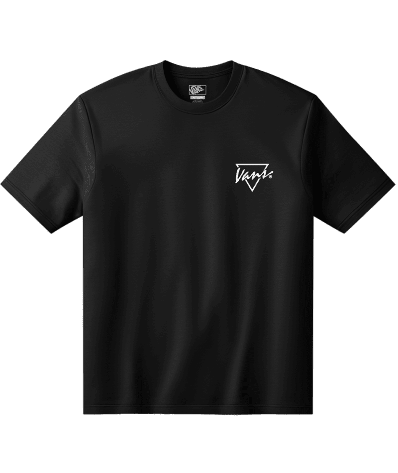 VANS Palm Drive T-Shirt Black Men's Short Sleeve T-Shirts Vans