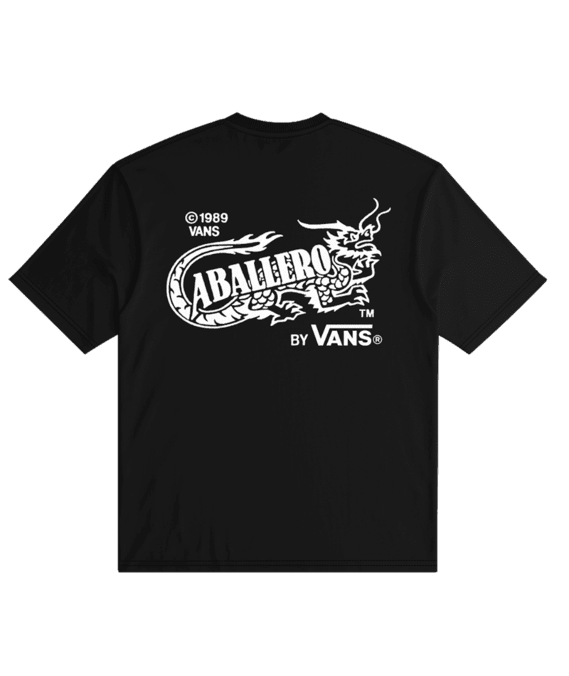 VANS Caballero T-Shirt Black Men's Short Sleeve T-Shirts Vans