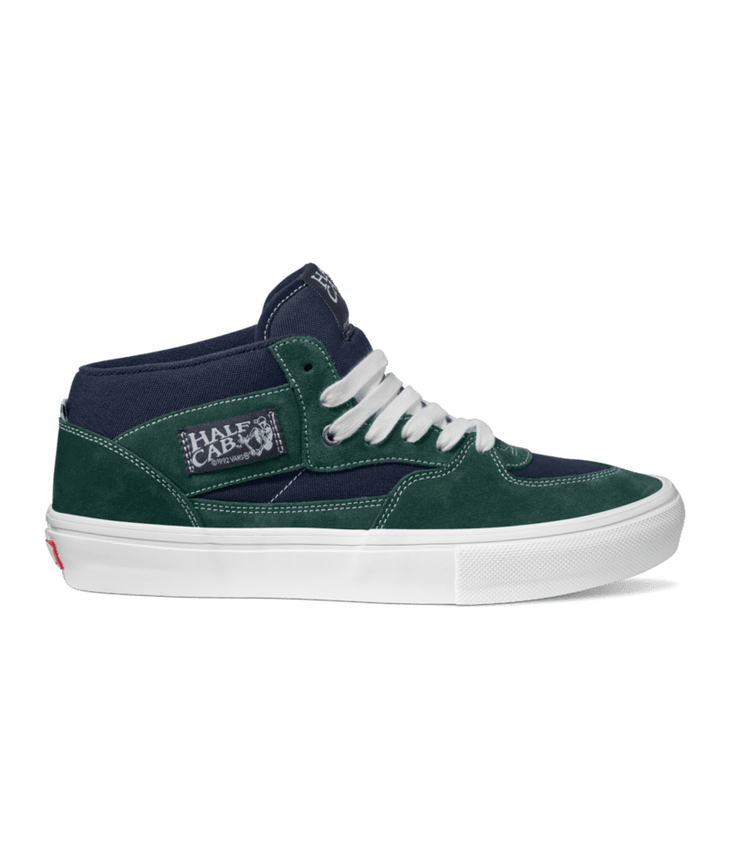 VANS Skate Half Cab Shoes Tartan Blue/Green Men's Skate Shoes Vans