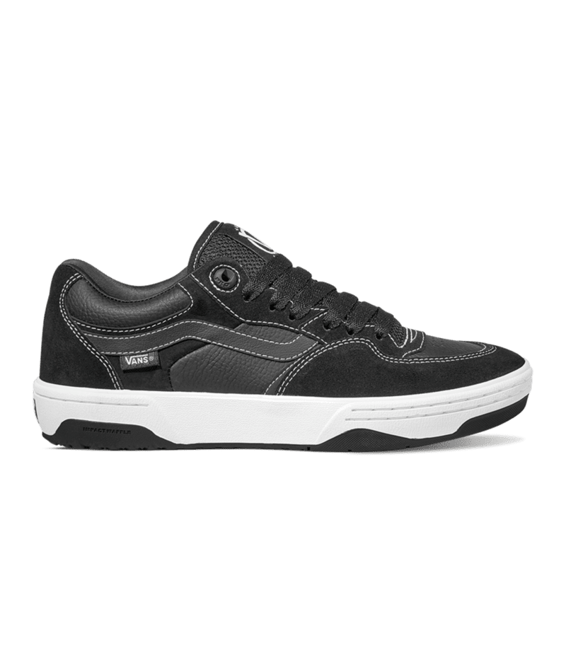 VANS Rowan 2 Shoes Black/White Men's Skate Shoes Vans