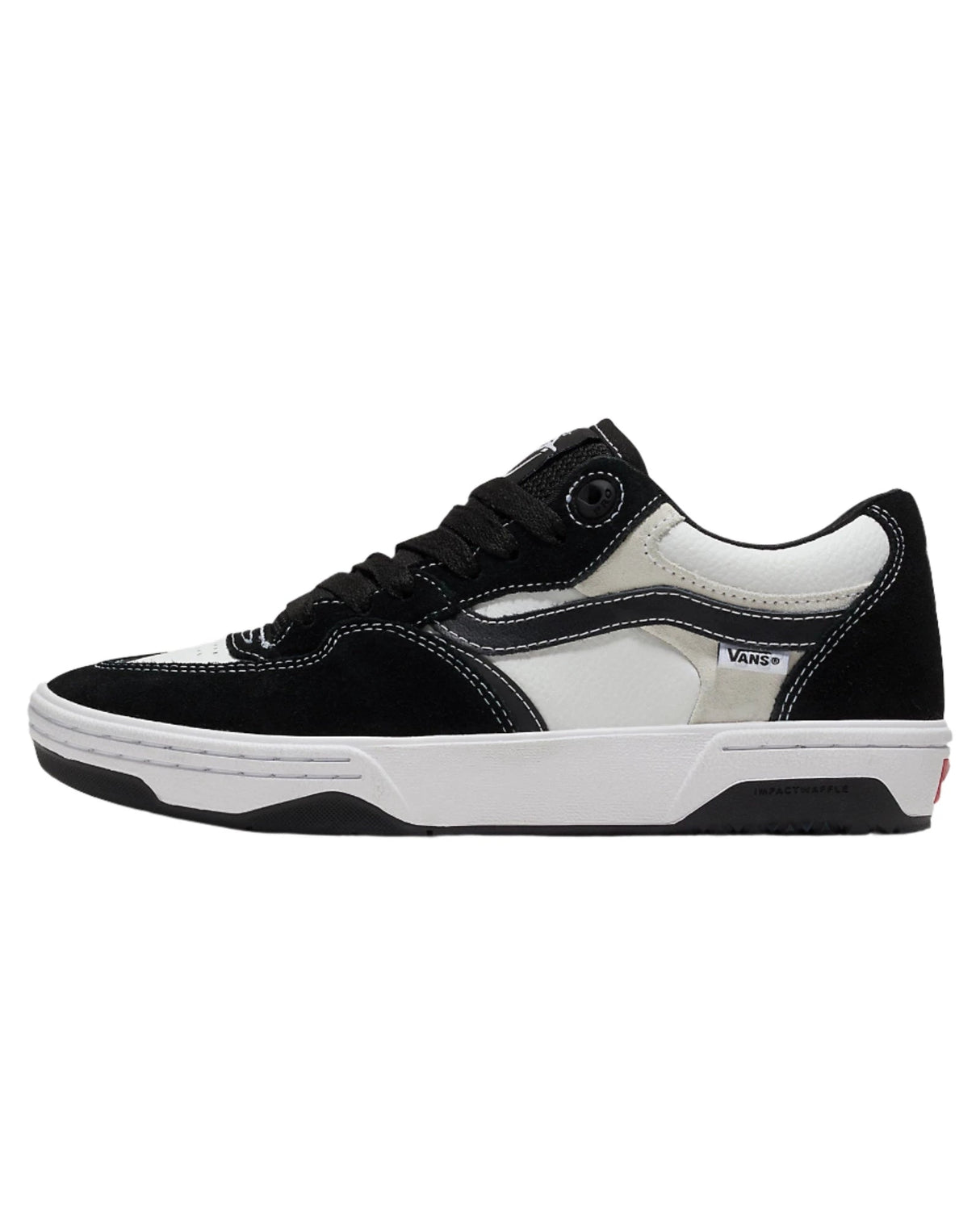 VANS Rowan 2 Shoes Black/White/Black Men's Skate Shoes vans