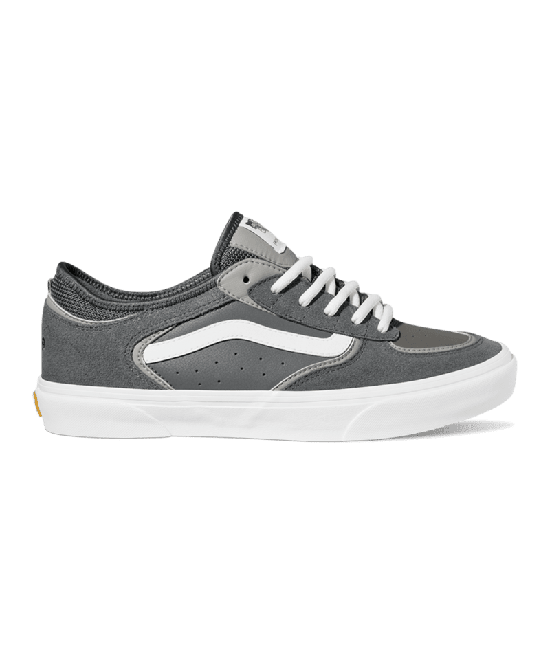 VANS Skate Rowley Shoes Grey/White Men's Skate Shoes Vans
