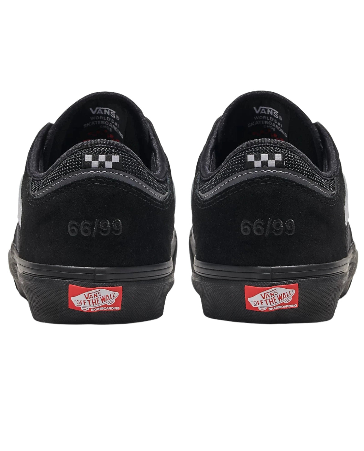 VANS Skate Rowley Shoe Black/White/Black Men's Skate Shoes Vans