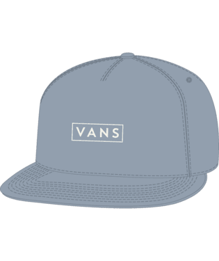 VANS Easy Box Snapback Hat Dusty Blue Men's Hats Vans 