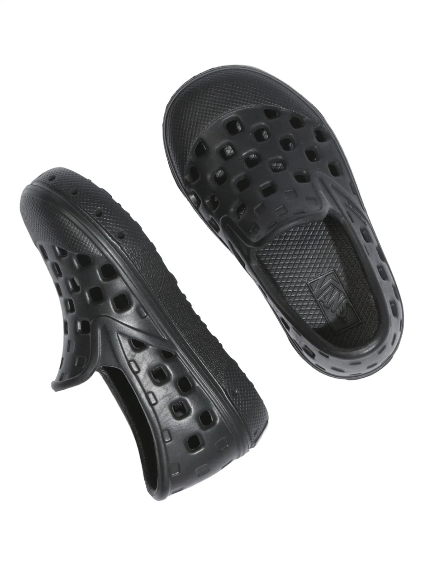 VANS Kids Slip-On TRK Shoes Black Youth Sandals Vans 