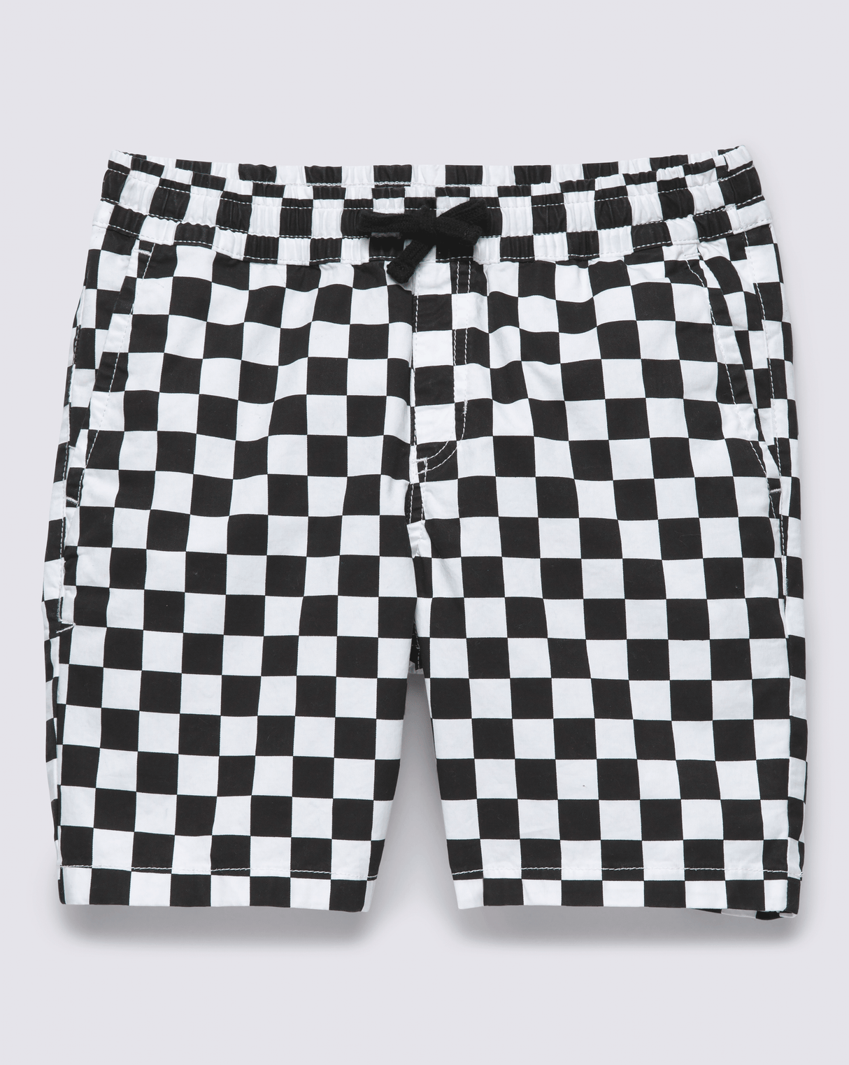 VANS Boy's Range Elastic Waist Shorts Checkerboard Boy's Walkshorts Vans