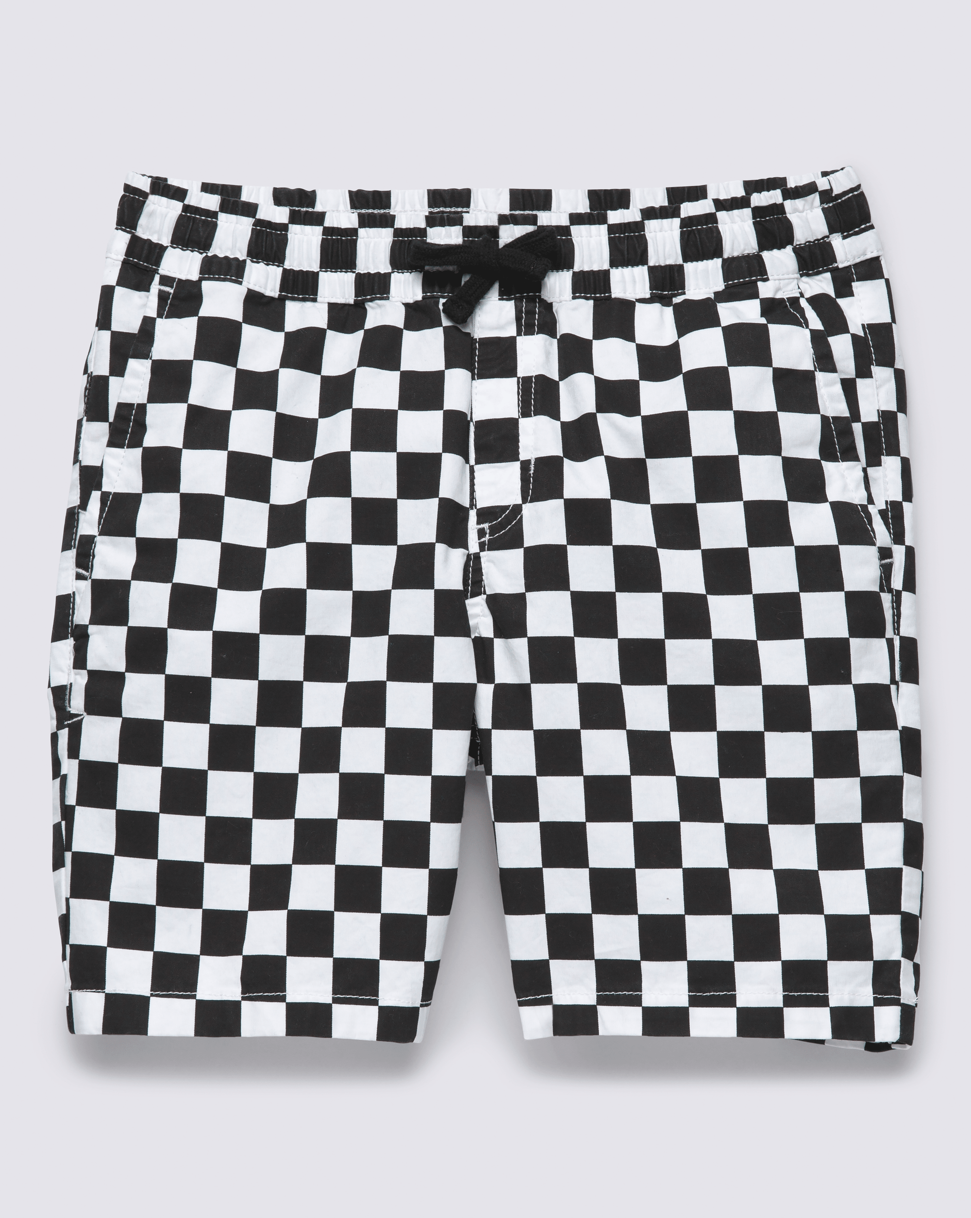 VANS Boy's Range Elastic Waist Shorts Checkerboard Boy's Walkshorts Vans 