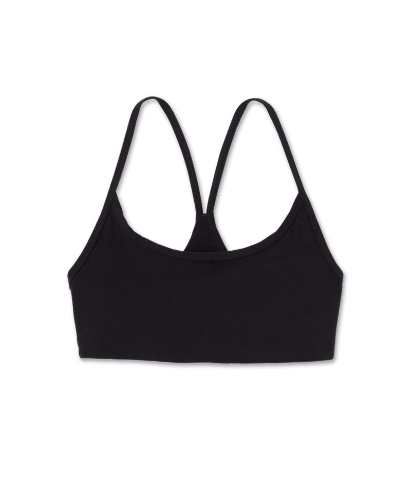 VUORI Women's AllTheFeels Bra Black Women's Tank Tops and Halter Tops Vuori