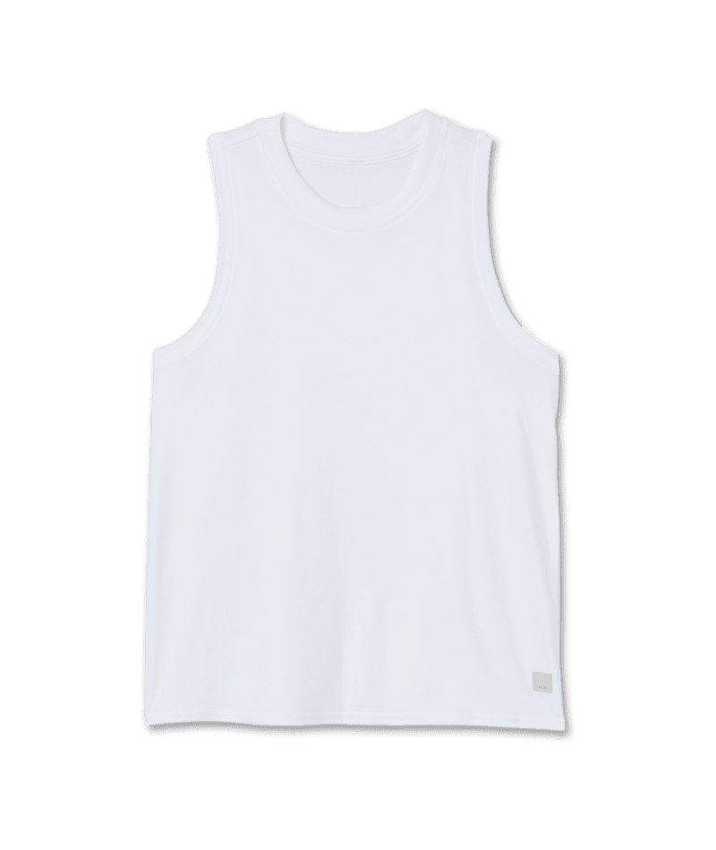 VUORI Women's Energy Top Long White Women's Tank Tops and Halter Tops Vuori