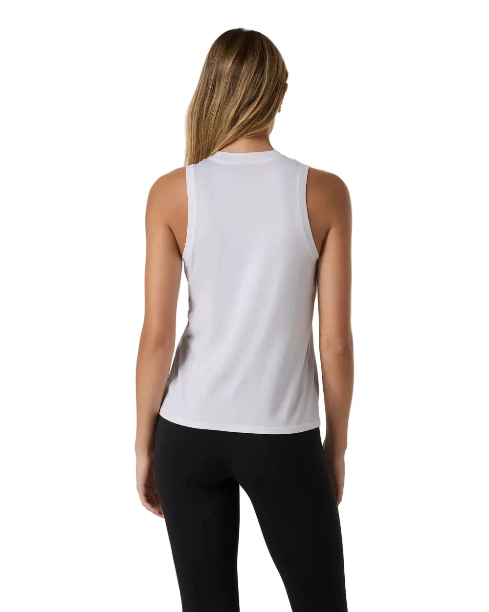 VUORI Women's Energy Top Long White Women's Tank Tops and Halter Tops Vuori