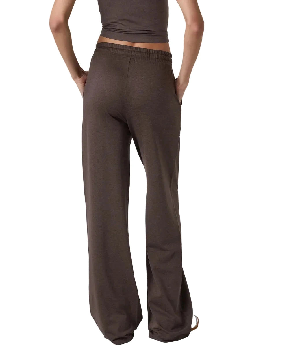 VUORI Women's Halo Essential Wide Leg Pant Java Heather Women's Pants Vuori
