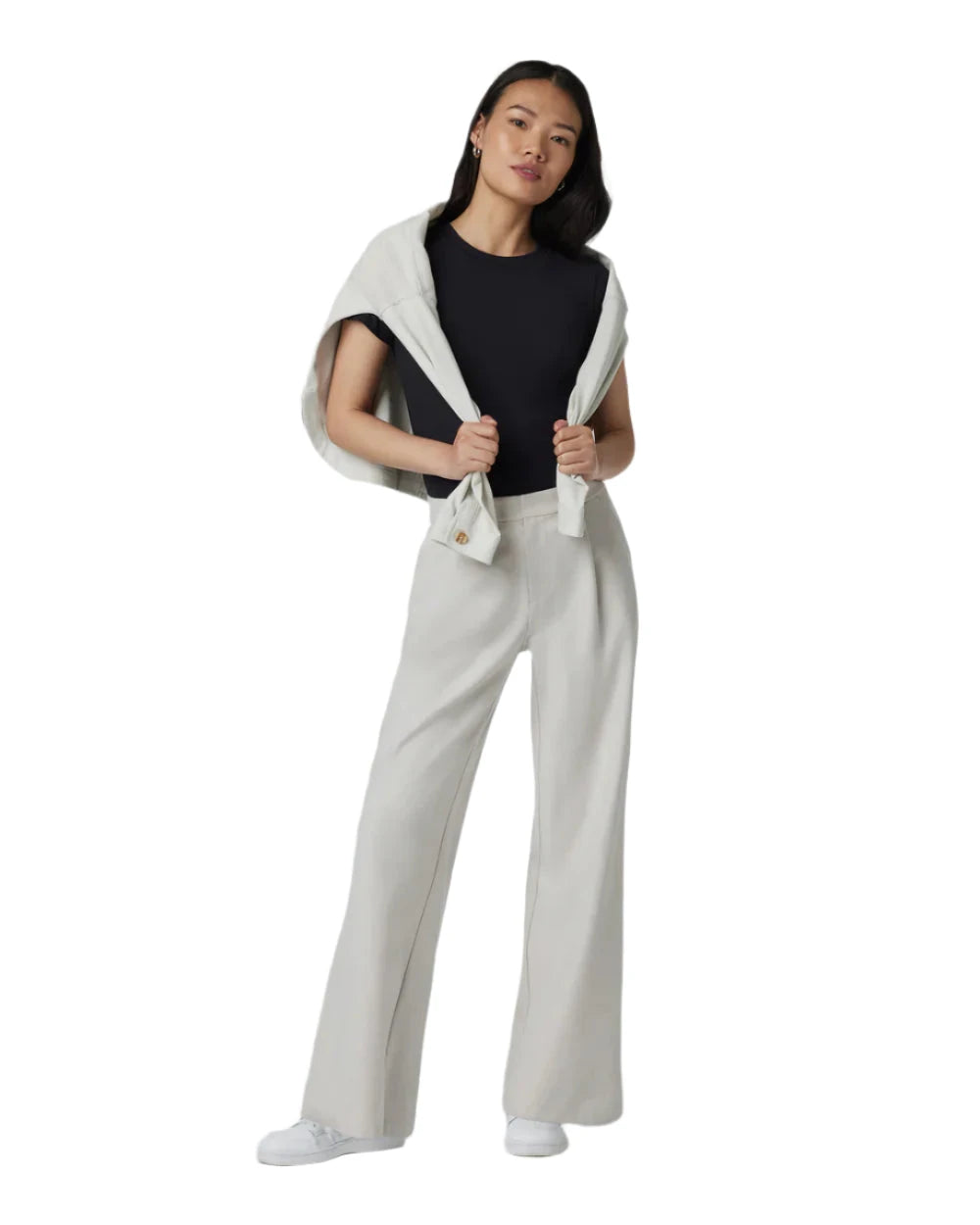 VUORI Women's Elevation Trouser Ecru Heather Women's Pants Vuori