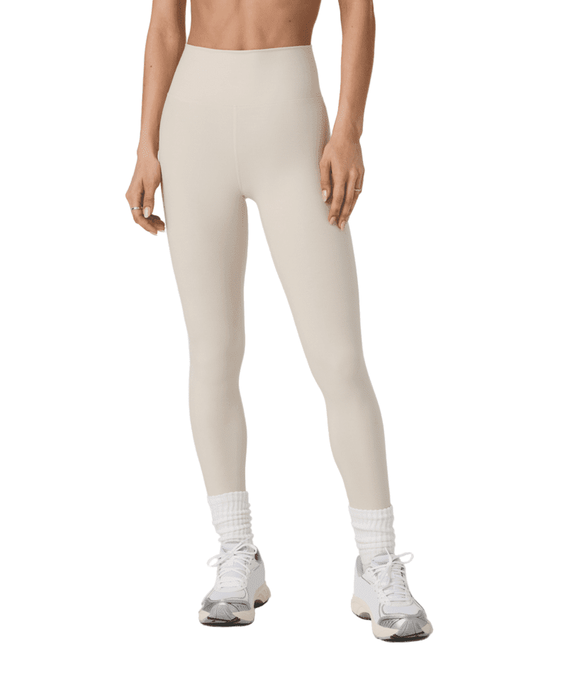 VUORI Women's Clean Elevation Leggings Bone Heather Women's Pants Vuori