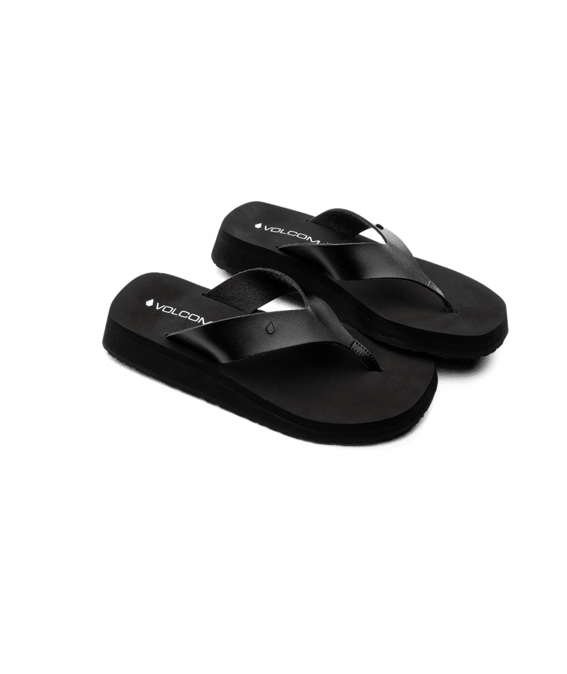 VOLCOM Women's Not Ur Moms Platforms Sandals Black Women's Sandals Volcom