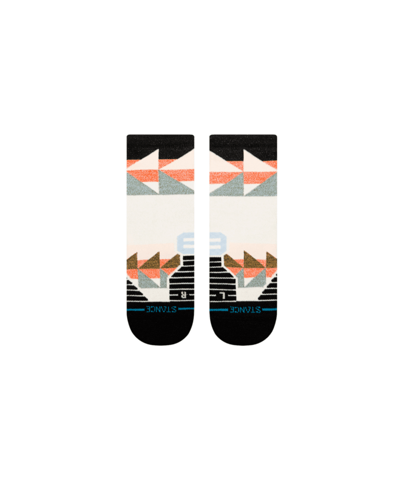 STANCE Women's Mid Wool Athletic Quarter Socks Black Women's Socks Stance