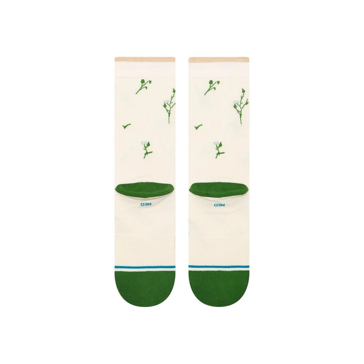 STANCE Women's Wildflower Crew Socks Ivory Women's Socks Stance