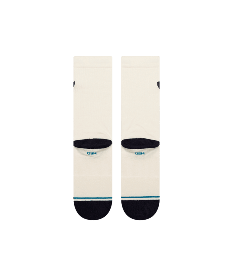 STANCE Women's Heart Crew Socks Canvas Women's Socks Stance