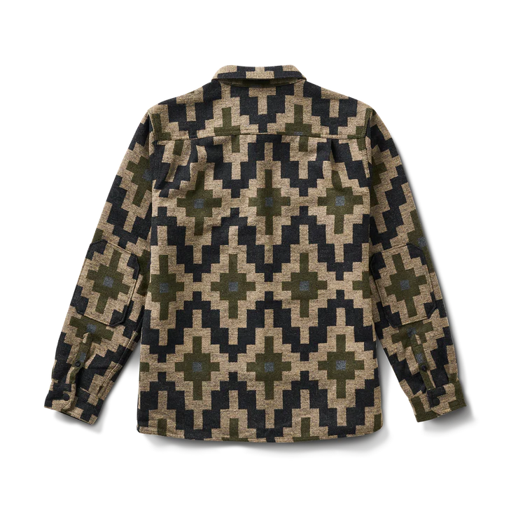 ROARK Nordsman Long Sleeve Flannel Hillside Jaquard Men's Long Sleeve Button Up Shirts Roark Revival