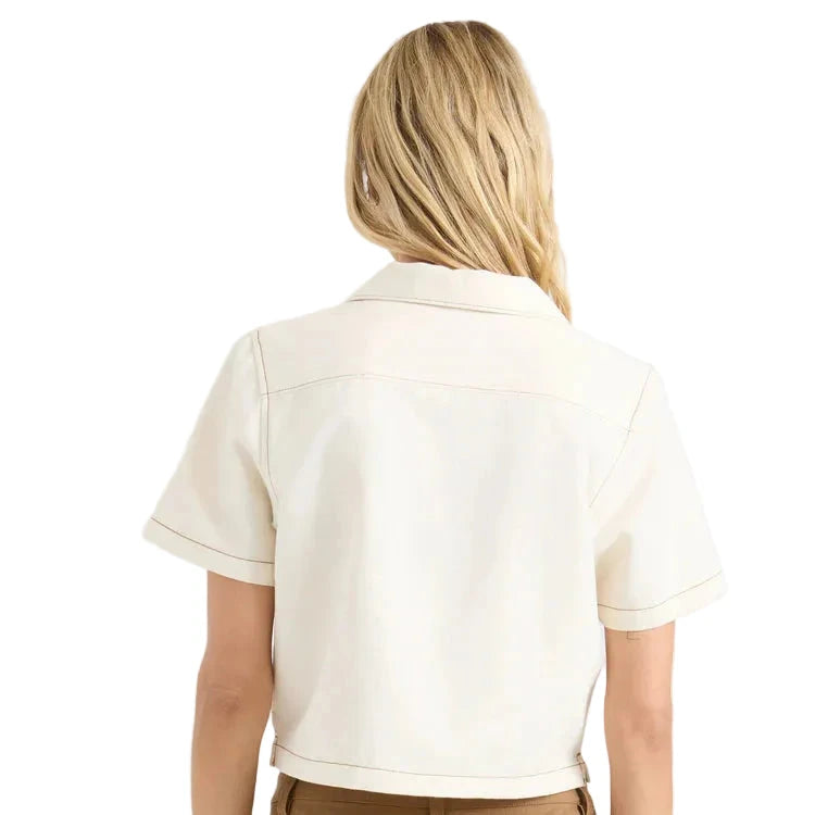 ROARK Women's Camp Button Up Bone Women's Flannels and Button Ups Roark Revival