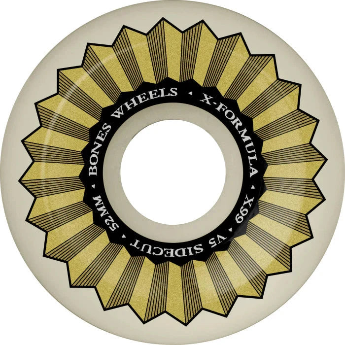 BONES XF Sidecuts V5 99A 52mm Skateboard Wheels Skateboard Wheels Bones