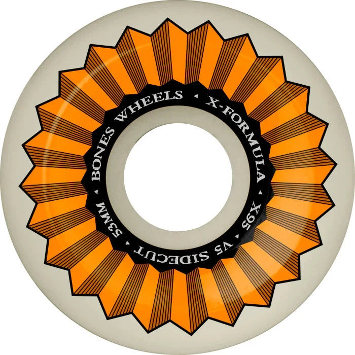 BONES XF Sidecuts V5 95A 53mm Skateboard Wheels Skateboard Wheels Bones