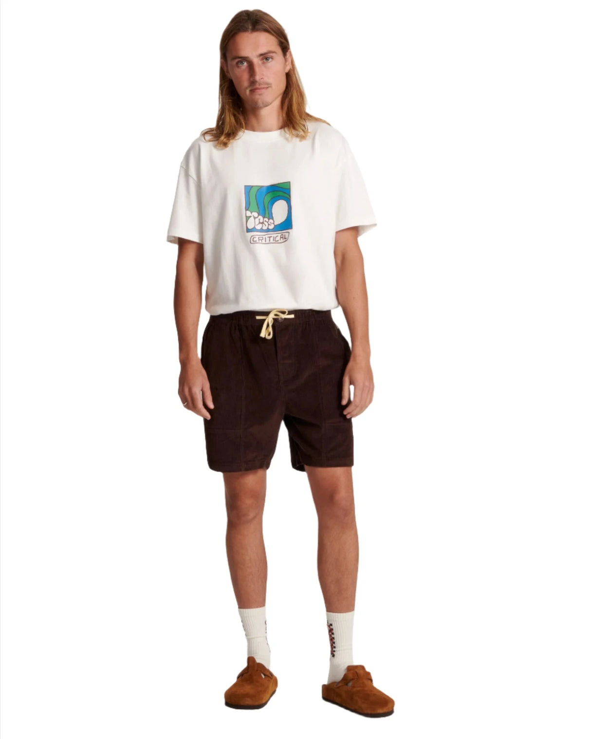 CRITICAL SLIDE All Day Cord Walkshort Mauve Men's Walkshorts The Critical Slide Society