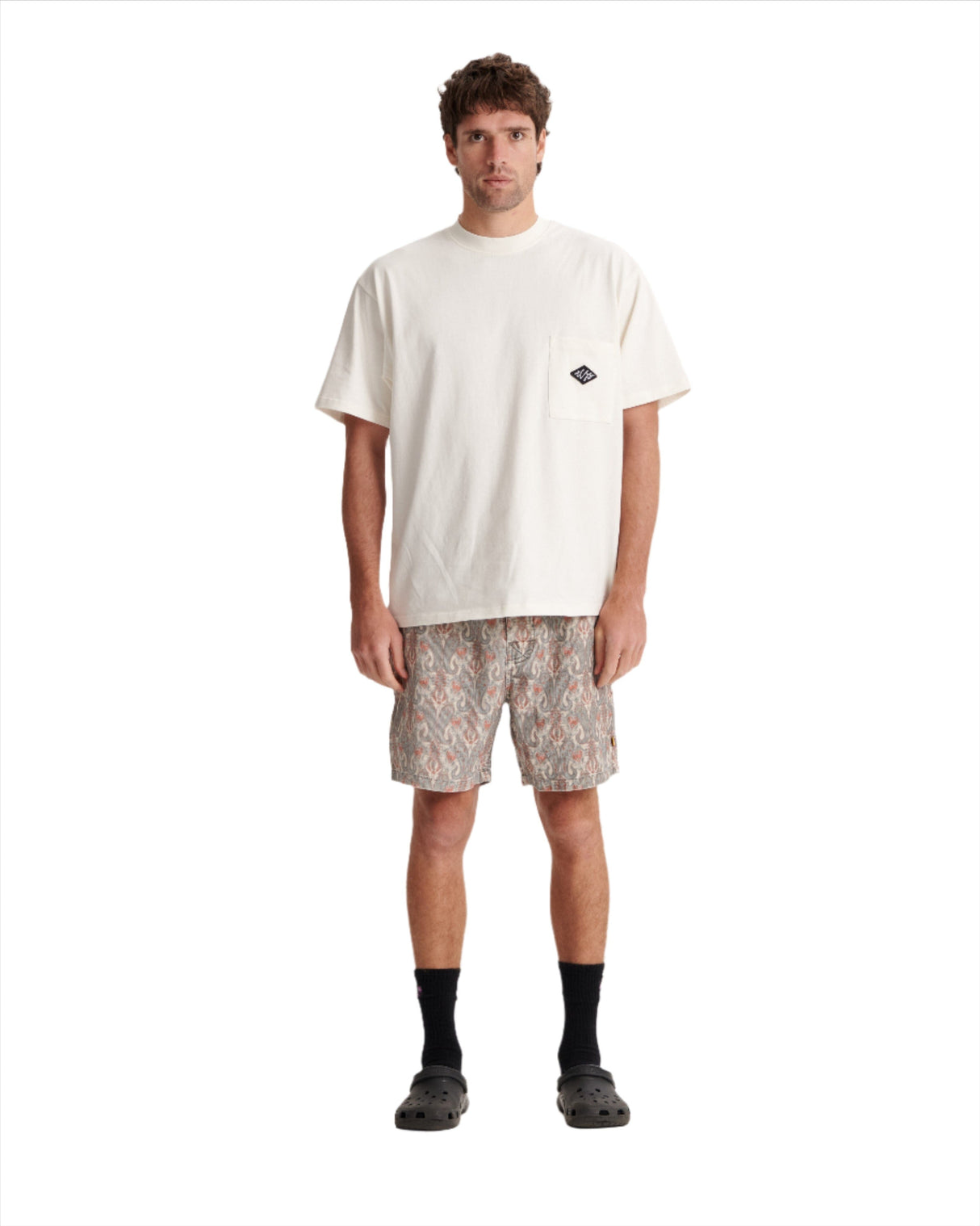 CRITICAL SLIDE Brother Cord Shorts Steel Men's Walkshorts The Critical Slide Society