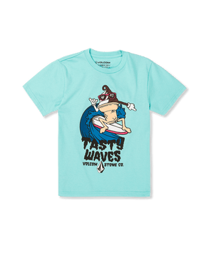 VOLCOM Boy's Stone Cone T-Shirt Crete Blue Boy's T-Shirts Volcom 
