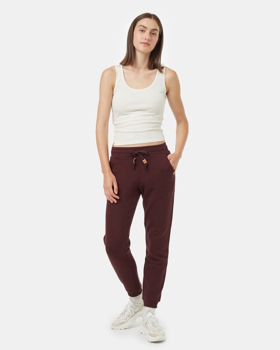 TENTREE Women's TreeFleece Bamone Sweatpants Mulberry Women's Sweatpants Tentree