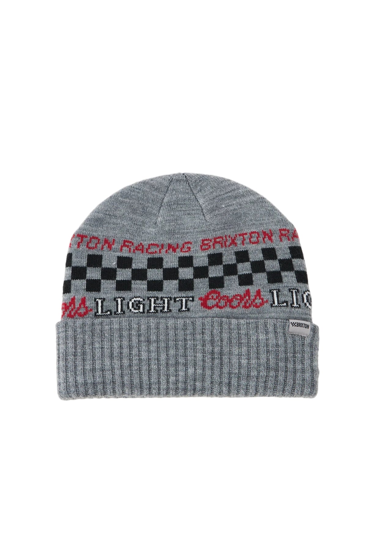BRIXTON Coors Light Racing Beanie Silver Men's Beanies Brixton