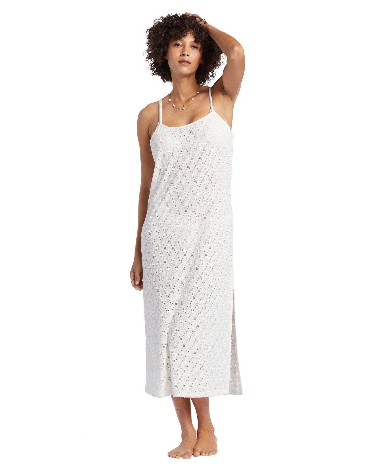 BILLABONG Women's Day Dream Coverup Dress Salt Crystal Women's Dresses Billabong