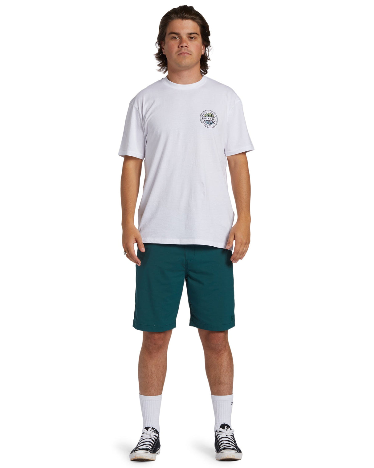 BILLABONG A/Div Surftrek Journey Hybrid Shorts Deep Teal Men's Hybrid Shorts Billabong