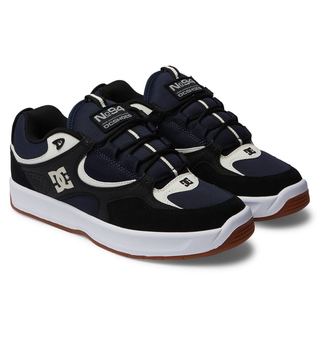 DC Kalynx Zero Shoes Black/Black/Blue Men's Skate Shoes DC