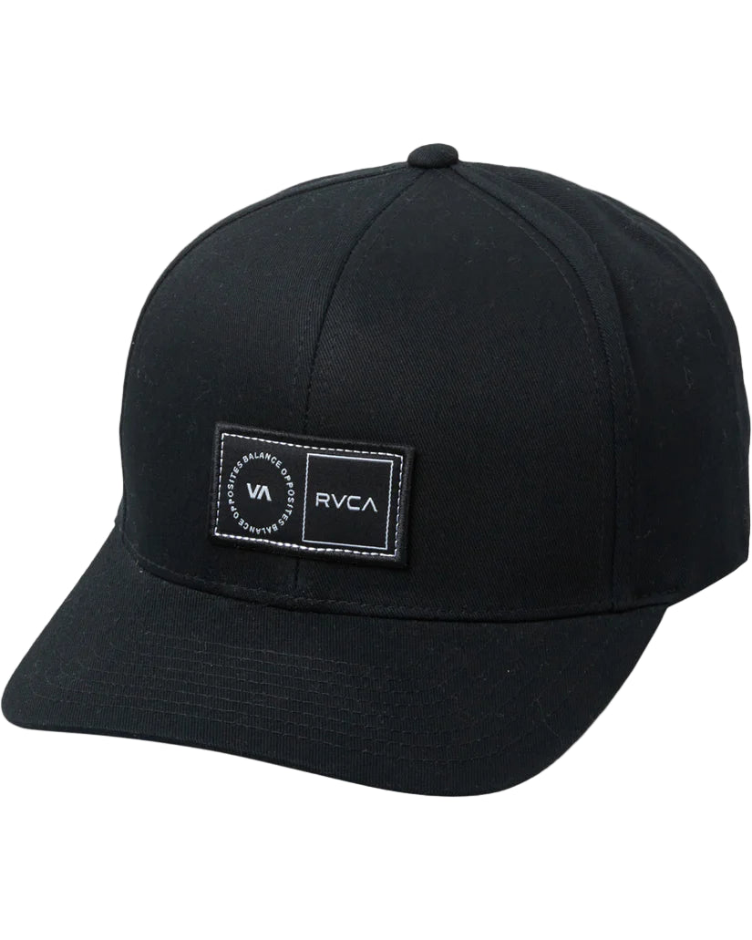 RVCA Platform Snapback Hat Black Men's Hats RVCA