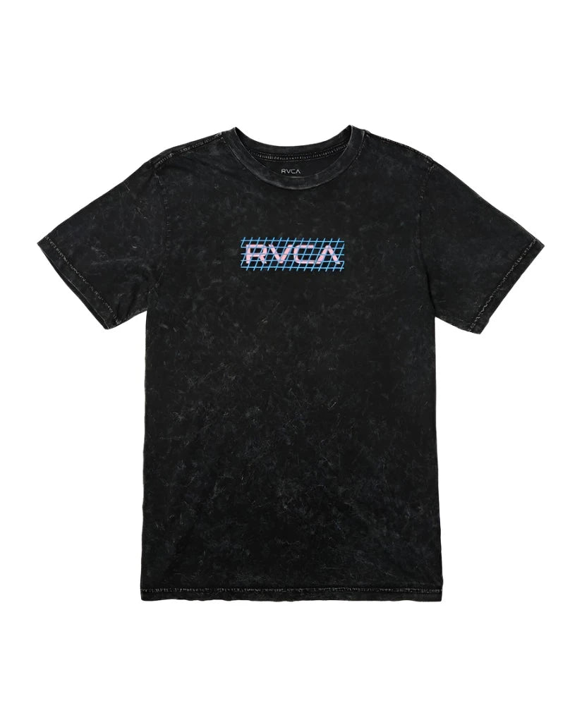 RVCA Super Rad T-Shirt Black Shock Wash Men's Short Sleeve T-Shirts RVCA