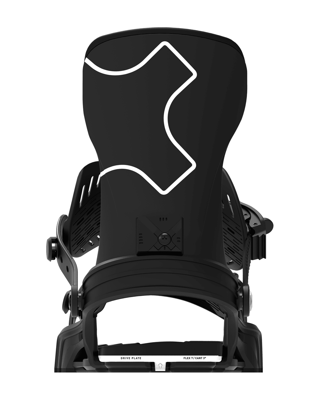 BENT METAL Axtion Snowboard Bindings Black 2027 Men's Snowboard Bindings Bent Metal