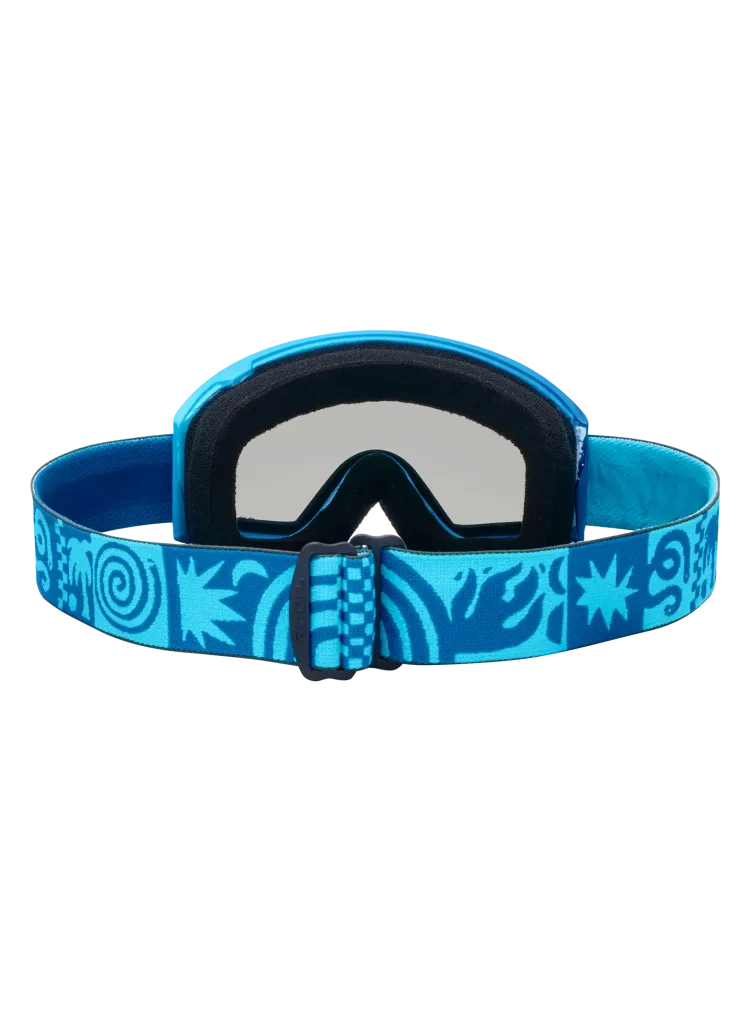 ANON Tracker 2.0 Island Blues - Smoke + Face MFI Face Mask Youth Snow Goggle Snow Goggles Anon