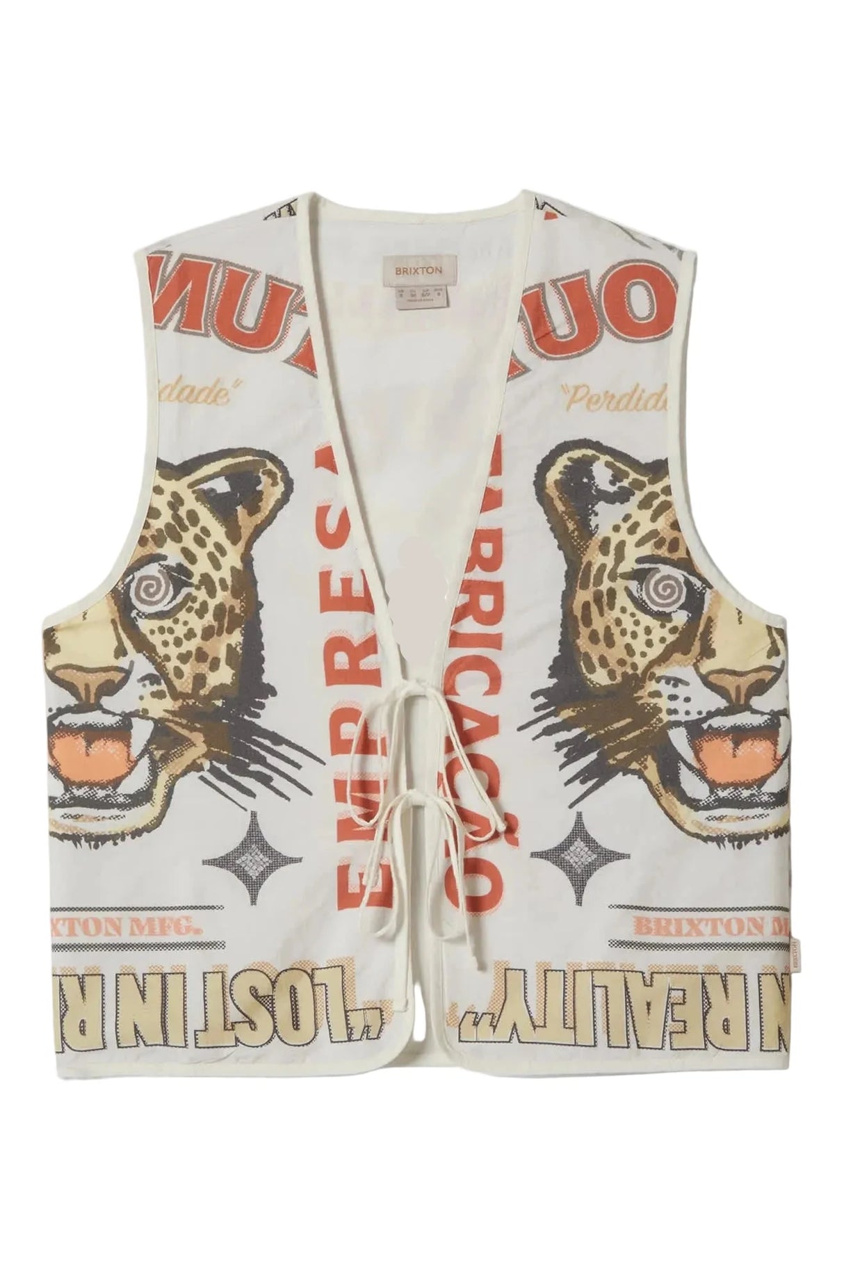 BRIXTON Women's The Luna Vest Lost In Reality Print Women's Vests Brixton