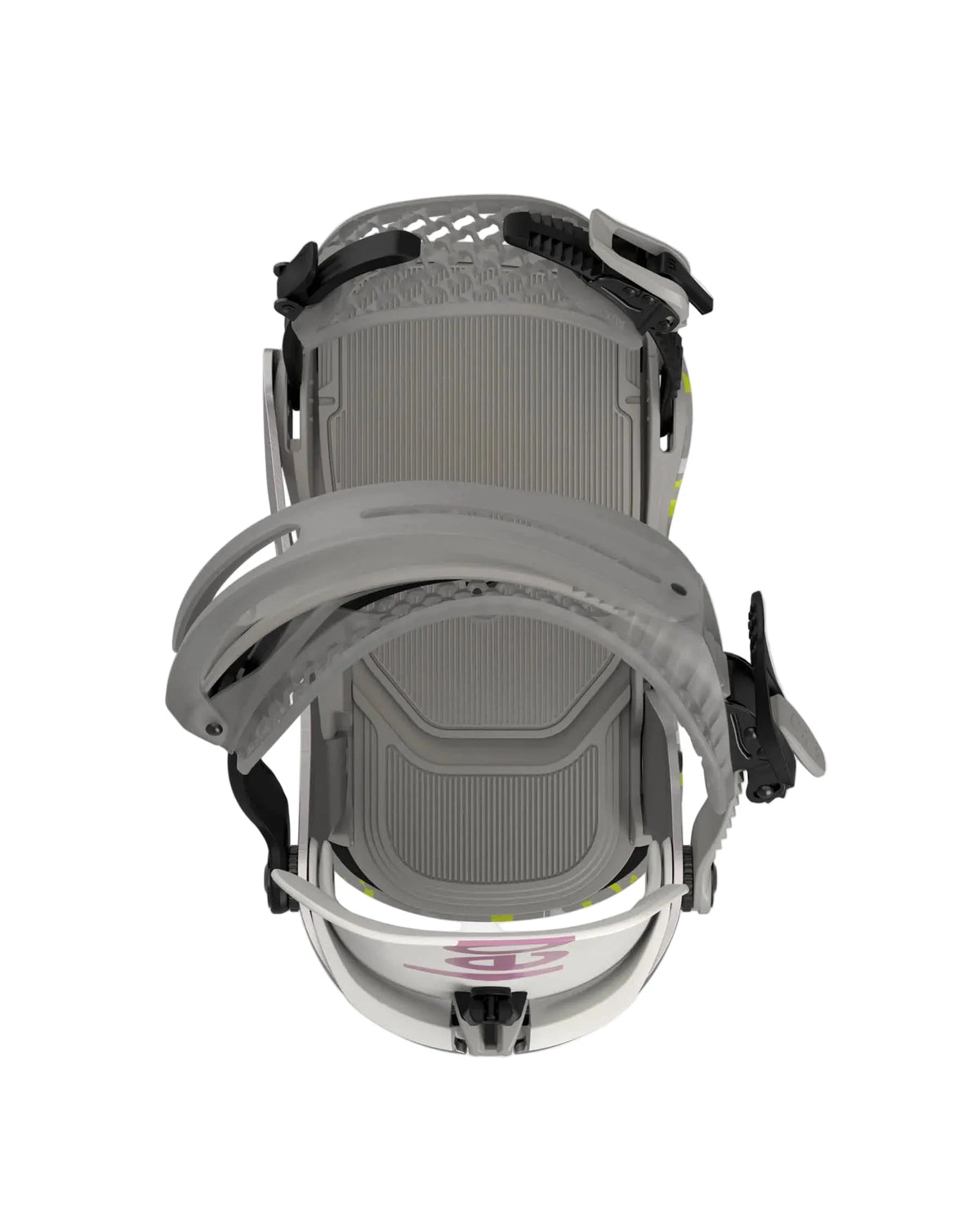BATALEON Women's Blaster AsymWrap FASE Snowboard Bindings Grey 2027 Women's Snowboard Bindings Bataleon