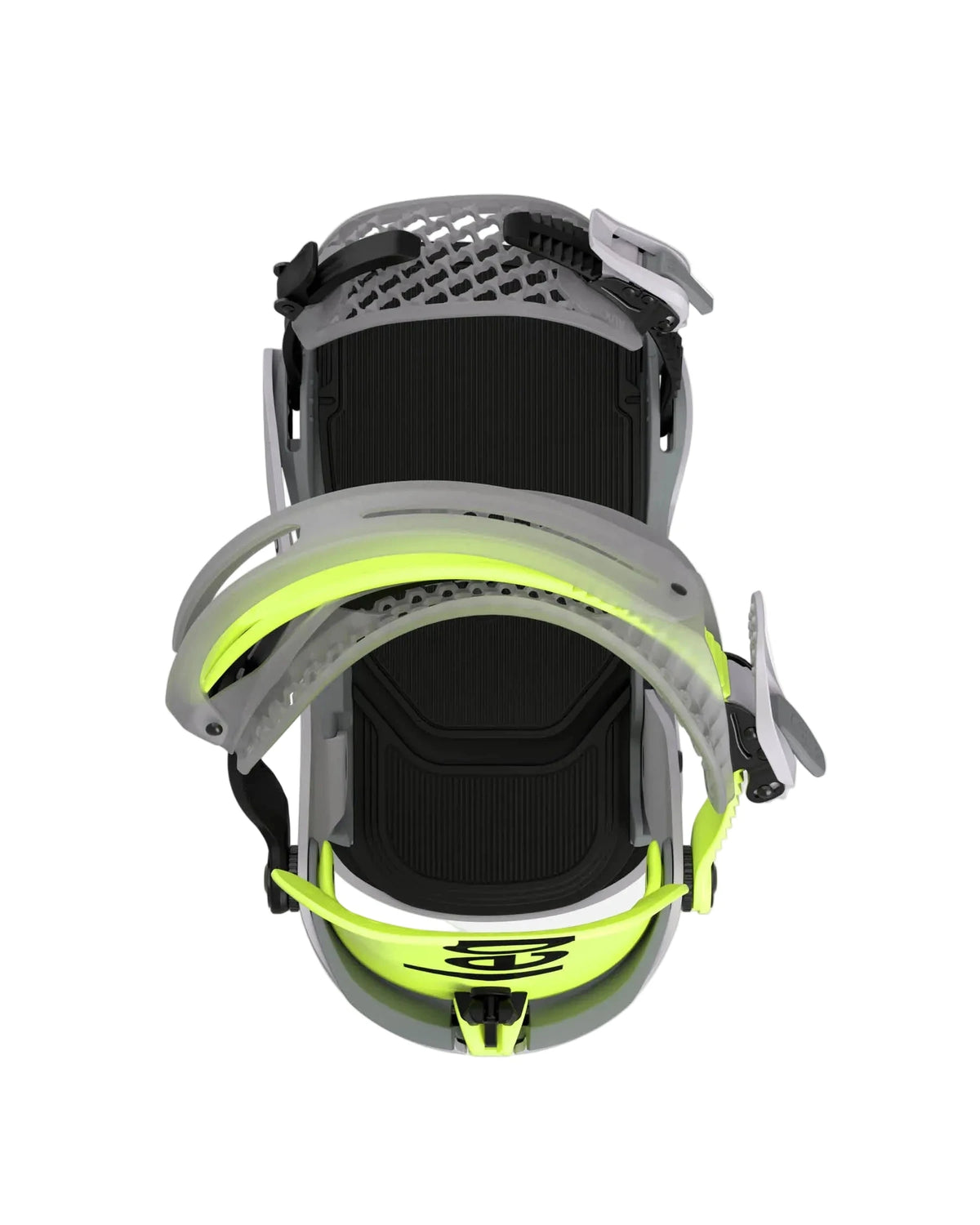 BATALEON Blaster AsymWrap FASE Snowboard Bindings Neon Yellow 2027 Men's Snowboard Bindings Bataleon