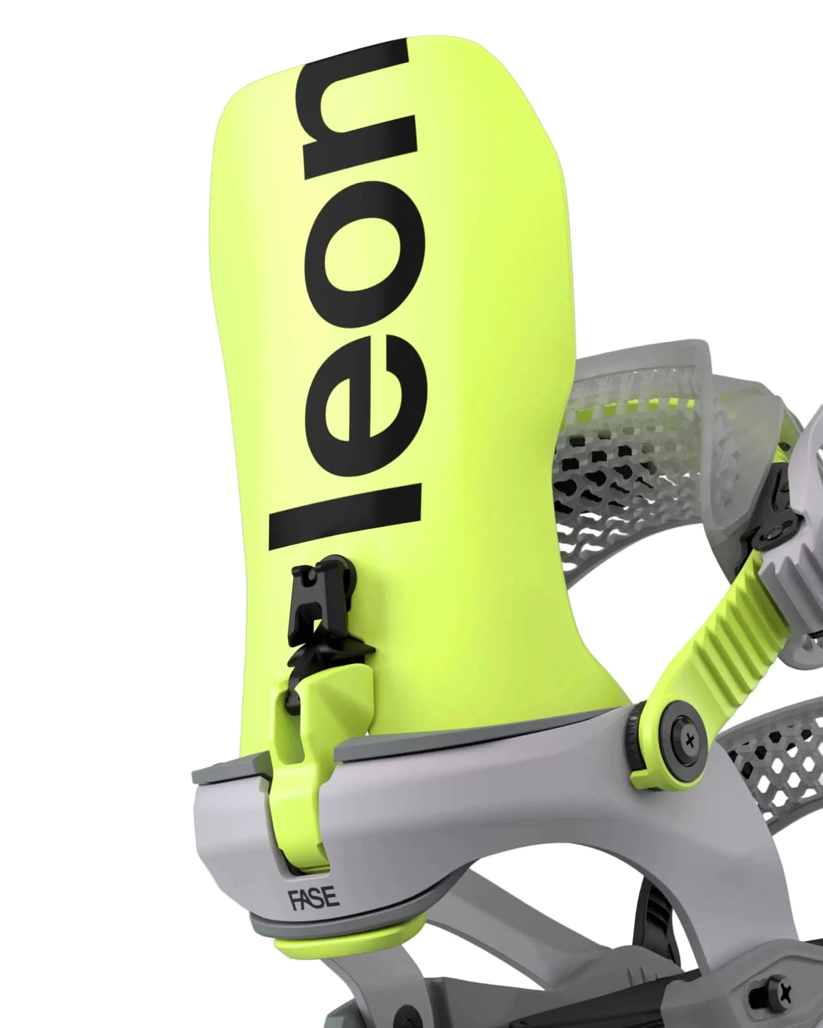 BATALEON Blaster AsymWrap FASE Snowboard Bindings Neon Yellow 2027 Men's Snowboard Bindings Bataleon