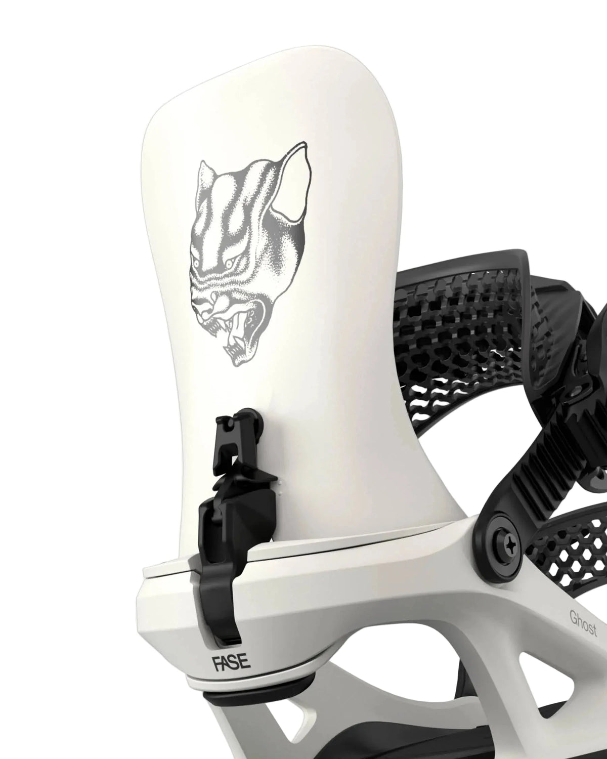 BATALEON Ghost FASE Snowboard Bindings White 2027 Men's Snowboard Bindings Bataleon
