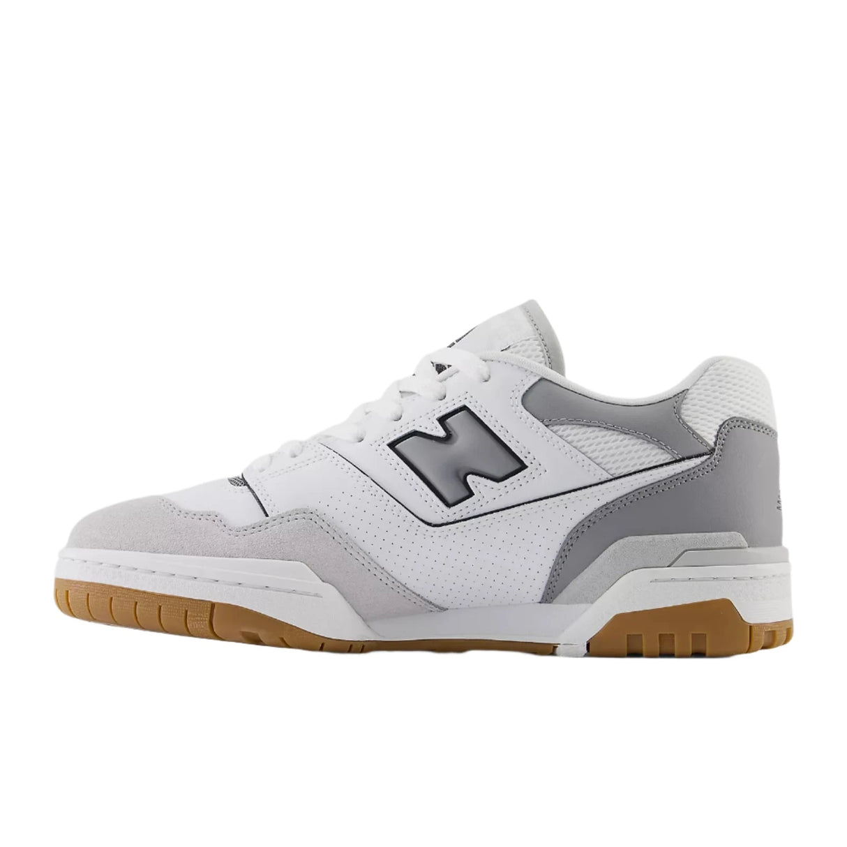 NEW BALANCE 550 Shoes White/Slate Grey/Brighton Grey Men's Skate Shoes New Balance