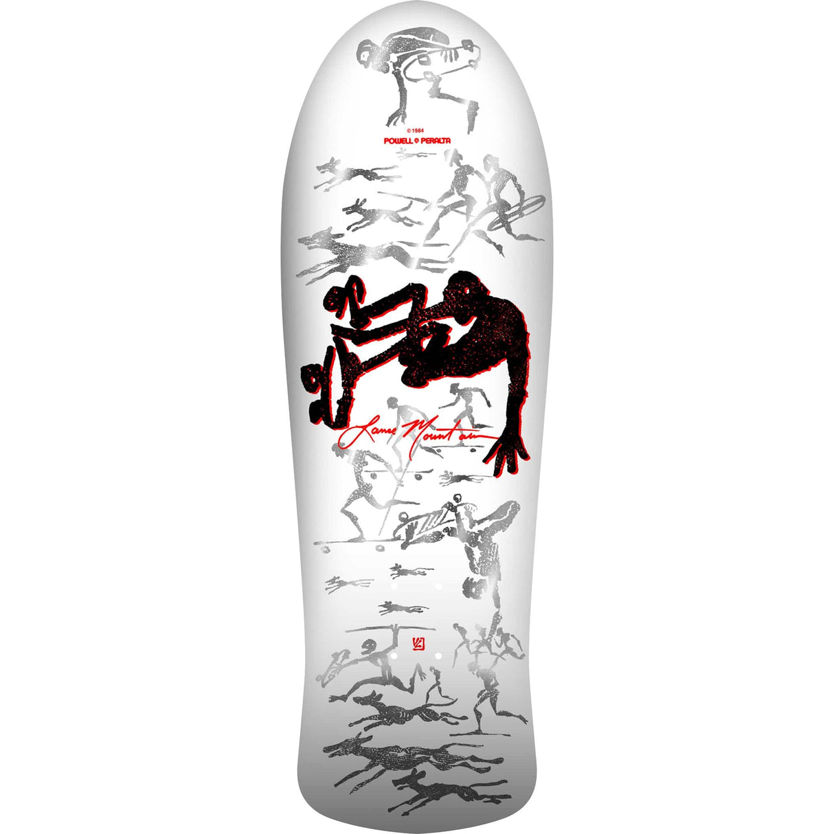 POWELL PERALTA Bones Brigade 17 Mountain 9.94 Skateboard Deck Retro Skateboard Decks Powell Peralta