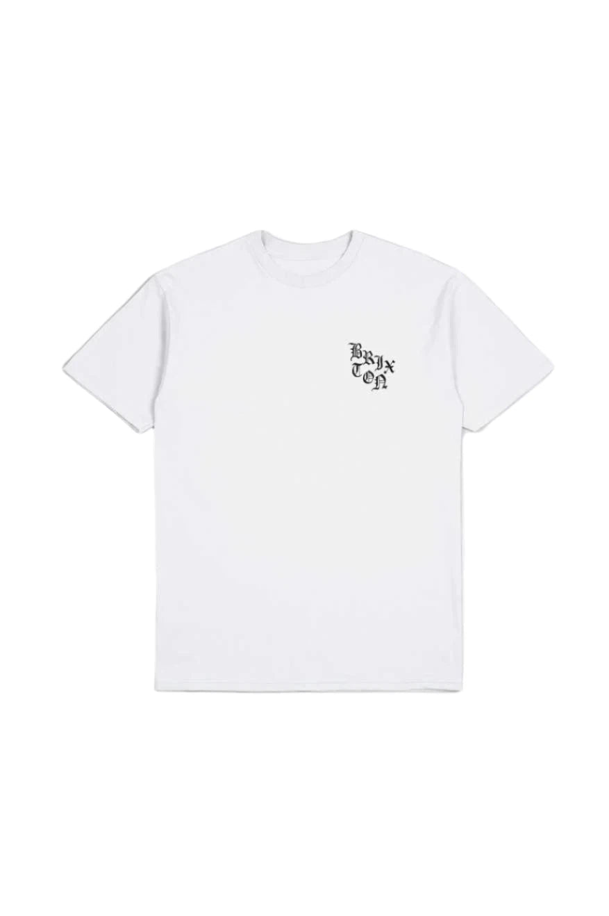 BRIXTON Be Kind T-Shirt White Men's Short Sleeve T-Shirts Brixton
